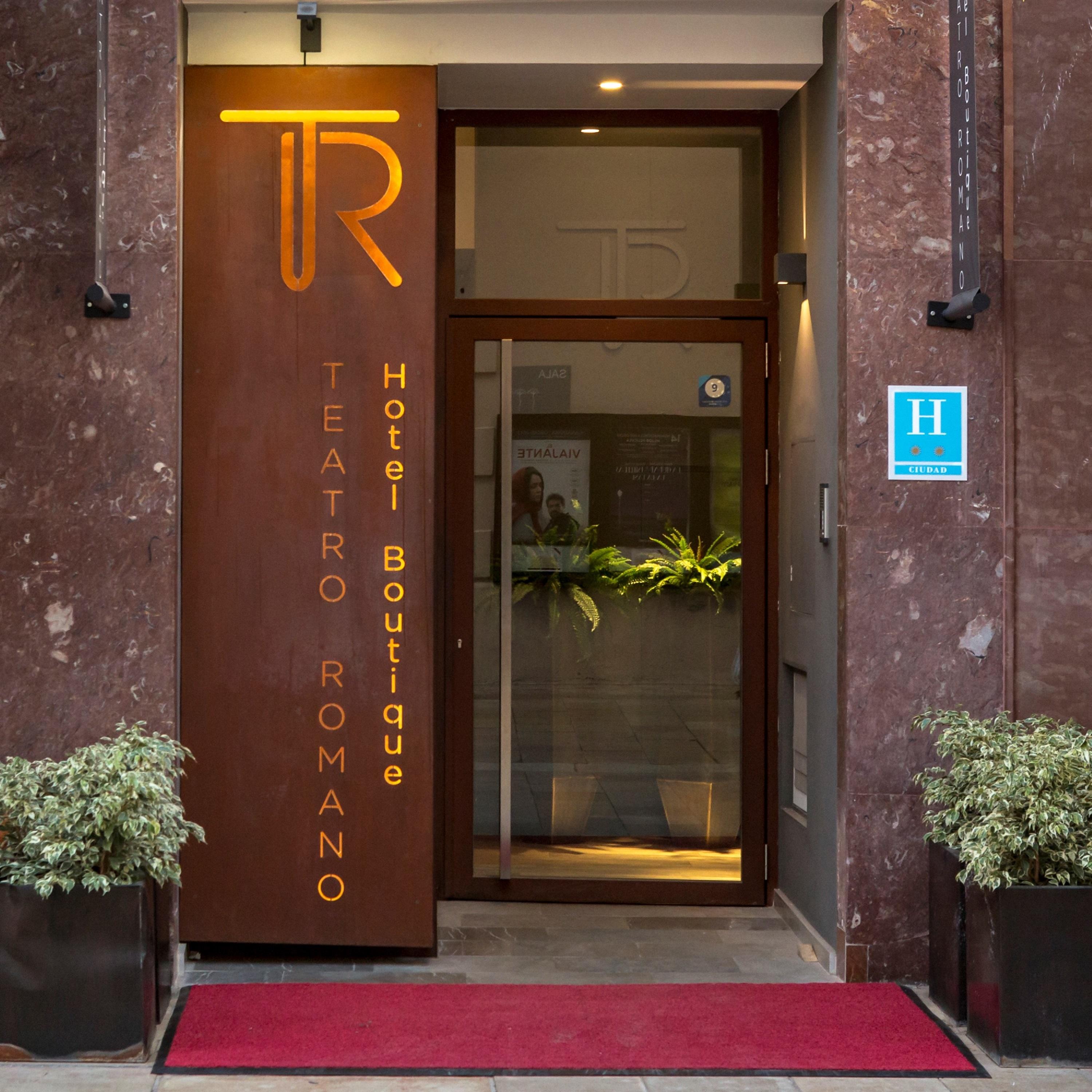 Hotel Boutique Teatro Romano Málaga Buitenkant foto